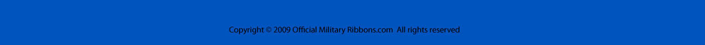 Official Military Ribbons Banner