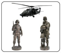military statues and collectibles