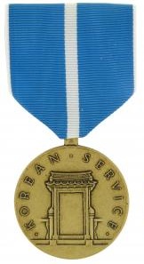 Korean Service Full Size Military Medal