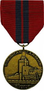 dominican campaign navy military medal