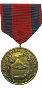 first nicaraguan campaign navy military medal