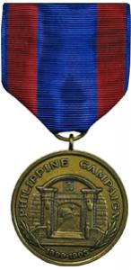 philippine campaign marine corps medal