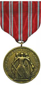 second nicaraguan campaign marine corps medal