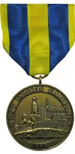 west indies campaign navy military medal