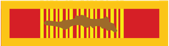 Vietnam Gallantry Cross Unit Citation Military Ribbon