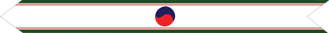 United States Marine Corps Korean Presidential Unit Citation Campaign Streamer