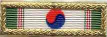 Korean Presidential Unit Citation Military Ribbon