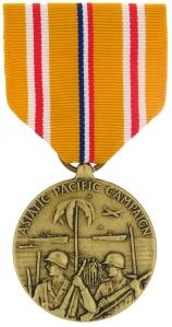 Asiatic Pacific Campaign Full Size Military Medal