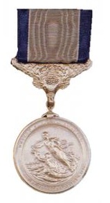 silver life saving medal