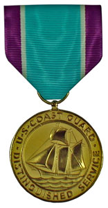 coast guard distinguished service medal