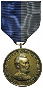 civil war army full size military medal