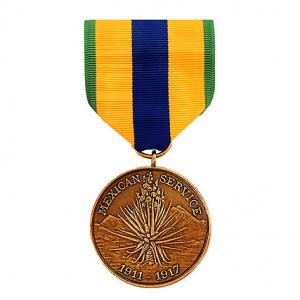 mexican service army military medal