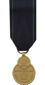 Navy Pistol Marksmanship Miniature Military Medal