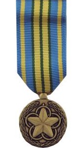 Outstanding Volunteer Service miniature military medal