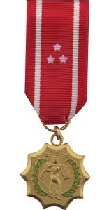 Philippine Defense Miniature Military Medal