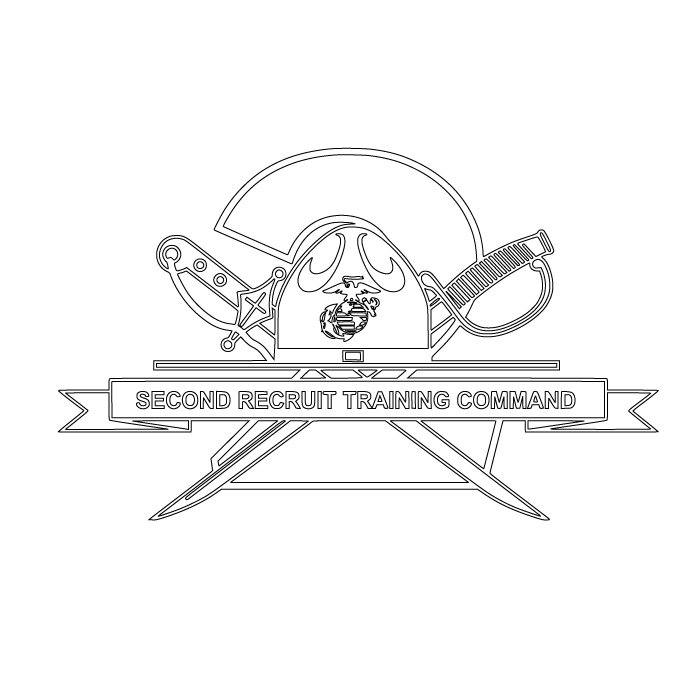 2ND RECRUIT TRAINING BATTALION
US MARINE CORPS .svg file